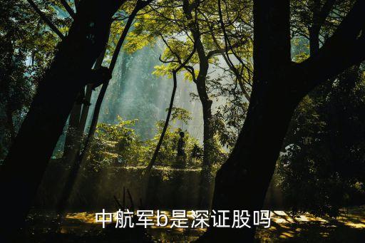 中航軍b是深證股嗎