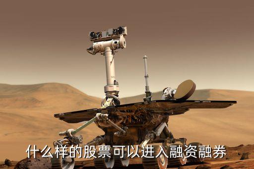 什么股票可融資，融資融券有哪些股票可以做