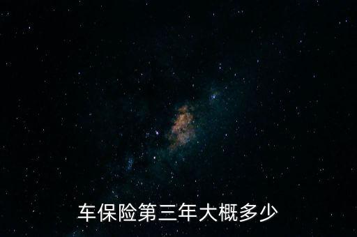第三年汽車保險(xiǎn)大家買多少的，四萬(wàn)一的車第三年買保險(xiǎn)大概多少