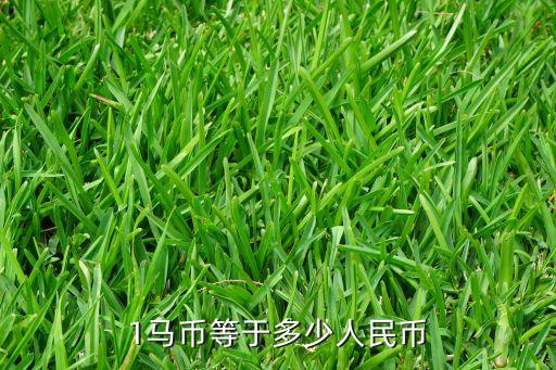 1馬幣等于多少人民幣