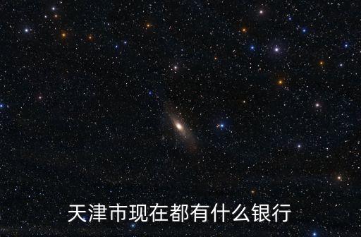 天津市現(xiàn)在都有什么銀行