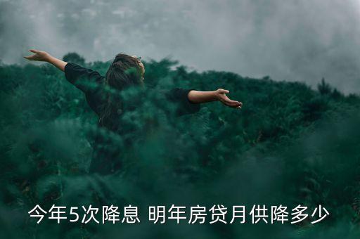 明年房貸利息少多少，銀行住房貸款最新利率是多少