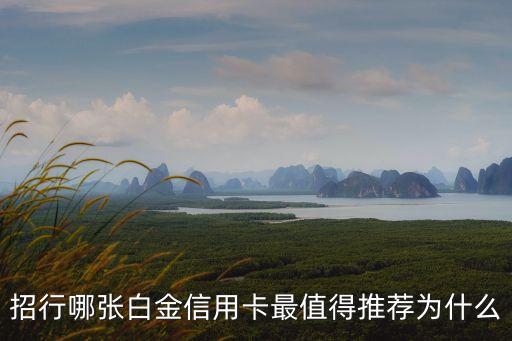 招商有什么白金信用卡，招行哪張白金信用卡最值得推薦為什么