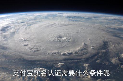 支付寶實(shí)名認(rèn)證需要什么條件呢