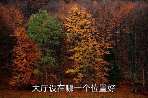 大廳設(shè)在哪一個(gè)位置好