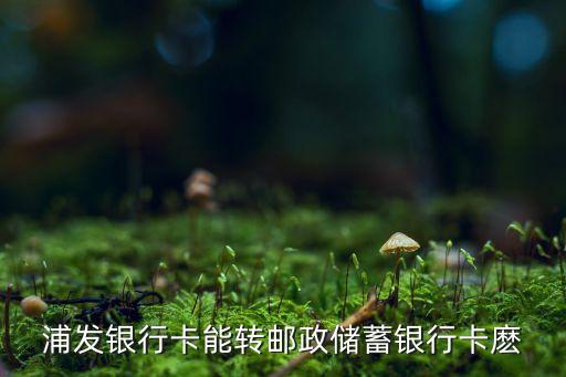 為什么浦發(fā)銀行轉(zhuǎn)不了跨行郵政卡，浦發(fā)銀行ATM機(jī)跨行轉(zhuǎn)賬為什么不能轉(zhuǎn)呢