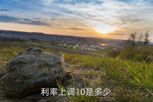 利率上調(diào)10是多少