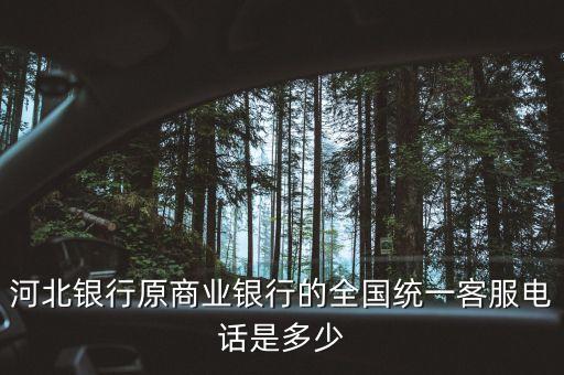 天津市河北銀行電話號(hào)碼是多少，河北銀行客服電話