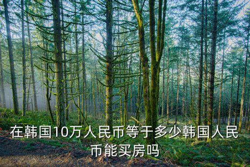 10萬人民幣是多少韓元，10萬人民幣能換多少韓幣