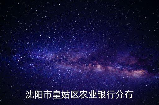 沈陽市皇姑區(qū)農業(yè)銀行分布
