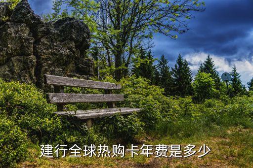 建行全球熱購卡年費是多少