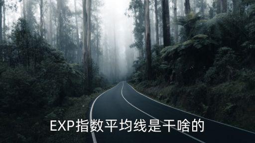 EXP指數(shù)平均線是干啥的