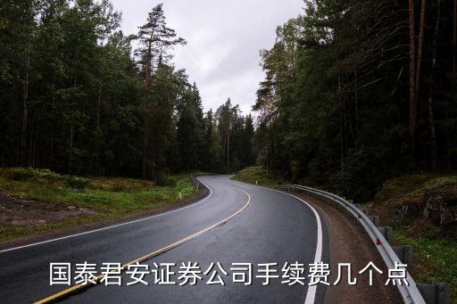 國(guó)泰君安的傭金多少，國(guó)泰君安證券公司手續(xù)費(fèi)幾個(gè)點(diǎn)