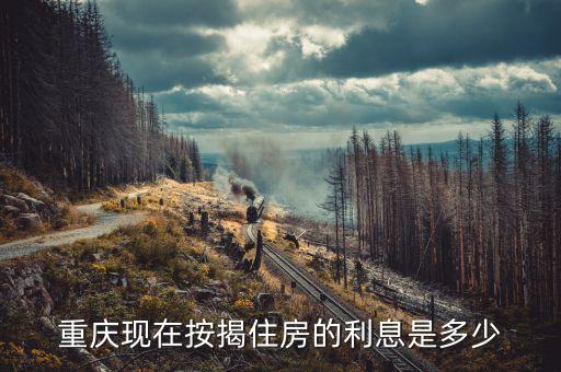 重慶貸利率是多少錢，重慶現(xiàn)在按揭住房的利息是多少