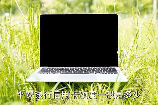 京東平安信用卡額度一般多少，平安銀行信用卡額度一般是多少