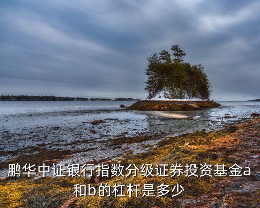 鵬華中證銀行指數(shù)分級證券投資基金a和b的杠桿是多少