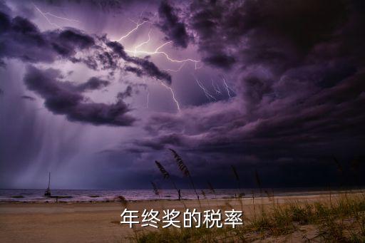 年底發(fā)工資稅率多少錢，年終獎的稅率