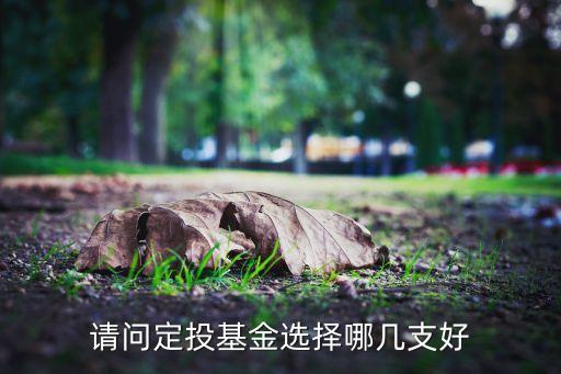 定投什么基金比較好，什么樣的基金適合定投