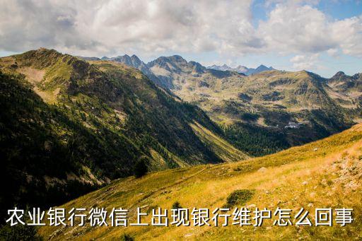 農(nóng)業(yè)銀行公眾號(hào)是什么原因，公眾號(hào)顯示我的中國(guó)農(nóng)業(yè)銀行卡未注冊(cè)消息業(yè)務(wù)是什么原因