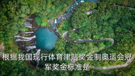 奧運(yùn)冠軍獎金多少一塊，根據(jù)我國現(xiàn)行體育津貼獎金制奧運(yùn)會冠軍獎金標(biāo)準(zhǔn)是
