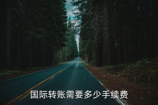 國(guó)際轉(zhuǎn)賬需要多少手續(xù)費(fèi)