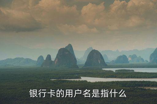 銀行用戶(hù)名指的是什么意思，銀行用戶(hù)名是什么
