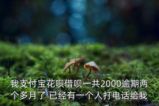請(qǐng)問(wèn)支付寶催款電話是多少，我支付寶花唄借唄一共2000逾期兩個(gè)多月了 已經(jīng)有一個(gè)人打電話給我