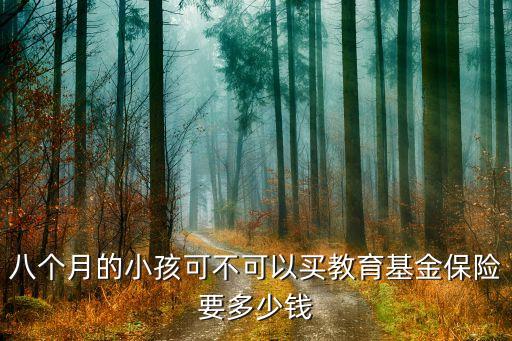 教育金保險(xiǎn)一般多少錢，我家寶寶一歲了我想給她買一份教育基金保險(xiǎn)是買哪種好呢大概每