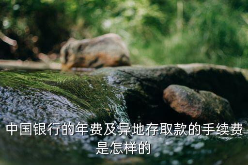 中國(guó)銀行的年費(fèi)及異地存取款的手續(xù)費(fèi)是怎樣的