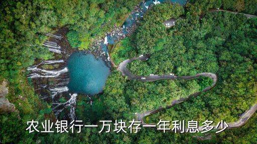 1萬存農(nóng)行多少錢，一萬塊錢存農(nóng)業(yè)銀行有多少利息