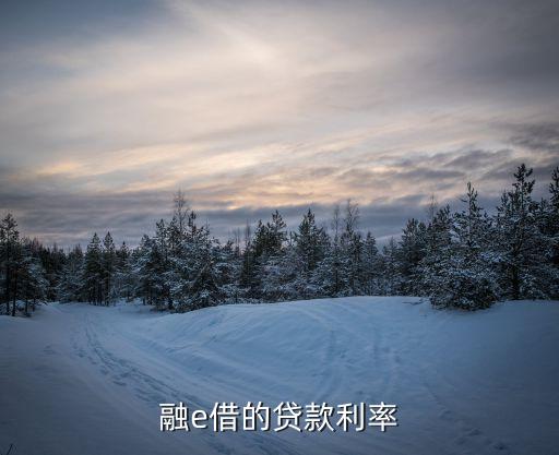 工行融e借4千利息多少錢，工行融e借利率多少
