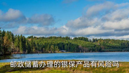 郵政儲(chǔ)蓄辦理的銀保產(chǎn)品有風(fēng)險(xiǎn)嗎