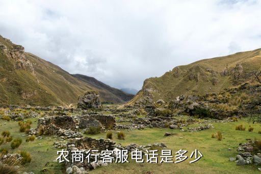 農(nóng)商行客服電話是多少