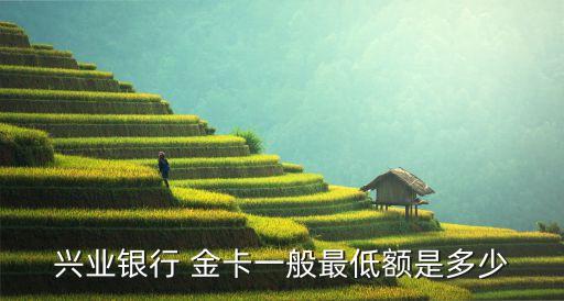 興業(yè)銀行 金卡一般最低額是多少
