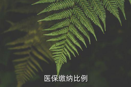 醫(yī)?？ń坏谋壤嵌嗌馘X(qián)，醫(yī)保繳納比例