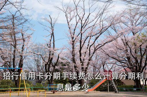 招行1萬五分期利息是多少，招商銀行信用卡分期利息是多少啊我透支了一萬做了一年的分期